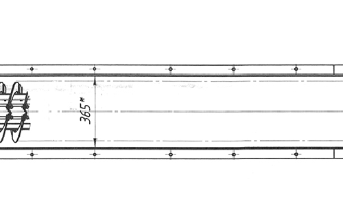 Классификатор с непогруженной спиралью 1КСН-3х30